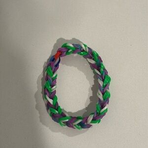 Rainbow Loom Handcrafted Bracelet